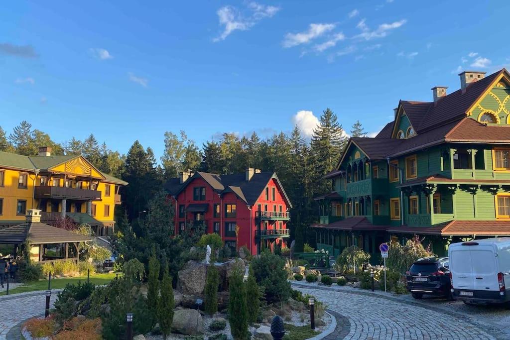 Dolina Wikingow-Apartament Suite Z Tarasem W Ogrodzie, Miejscem W Garazu I Dostepem Do Strefy Wellness Schreiberhau Exterior foto