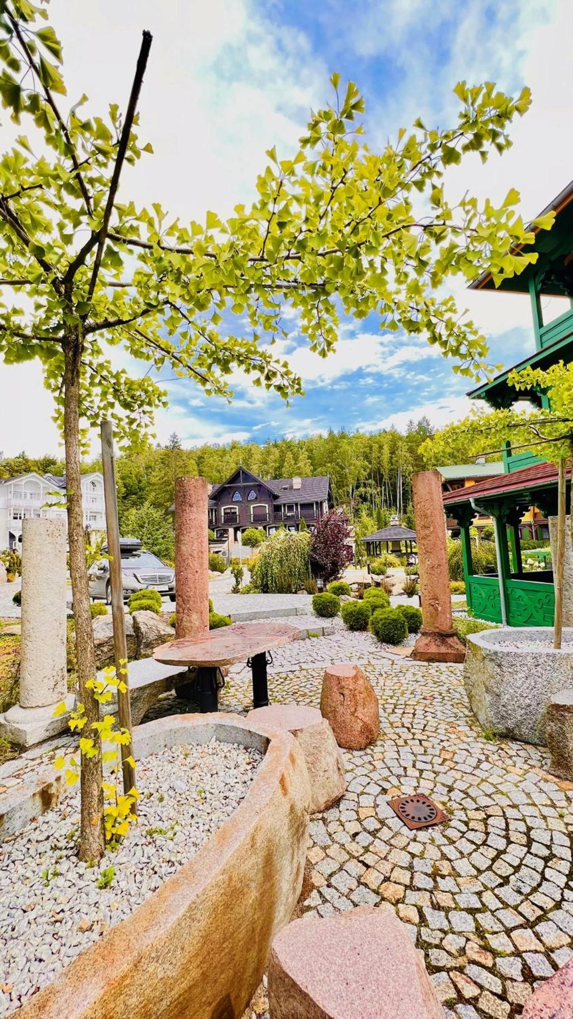Dolina Wikingow-Apartament Suite Z Tarasem W Ogrodzie, Miejscem W Garazu I Dostepem Do Strefy Wellness Schreiberhau Exterior foto