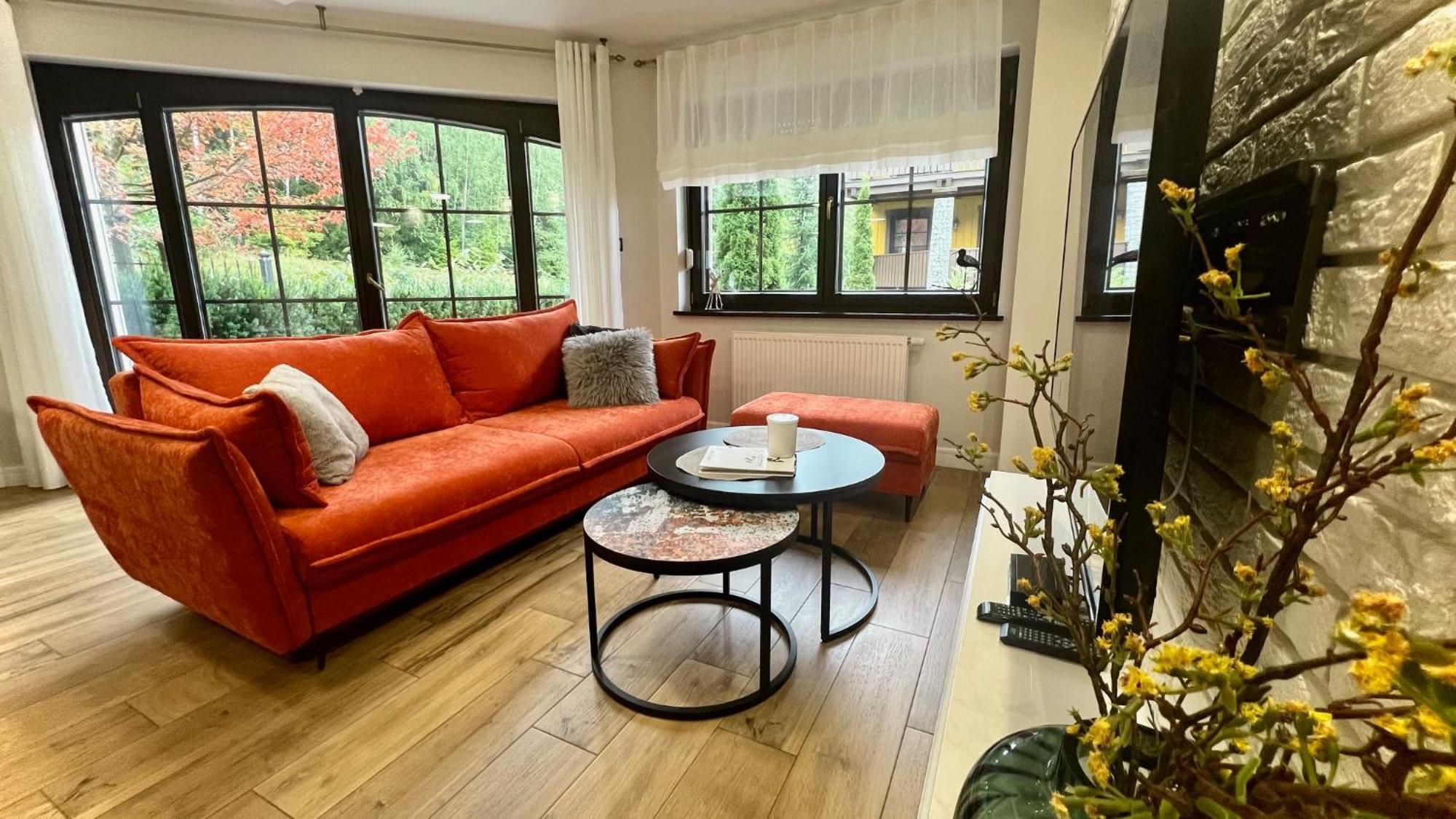Dolina Wikingow-Apartament Suite Z Tarasem W Ogrodzie, Miejscem W Garazu I Dostepem Do Strefy Wellness Schreiberhau Exterior foto